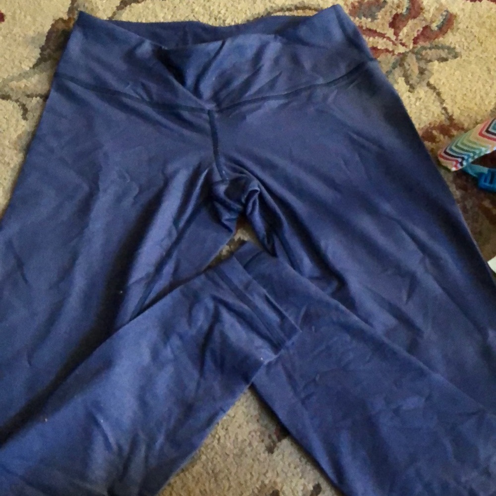 Lululemon wonder under denim color leggings GUC